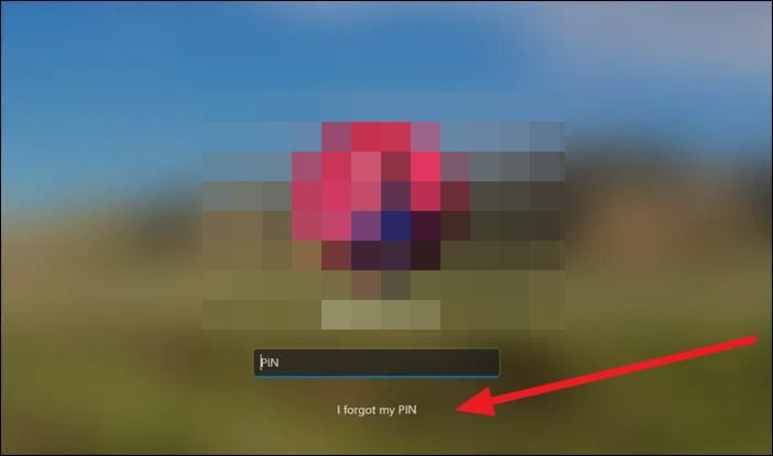 HP Login Screen