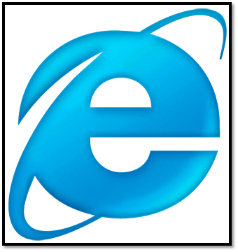 ie logo from 2001 to 2006