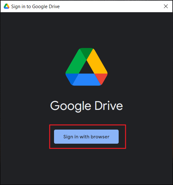 sign through a web browser