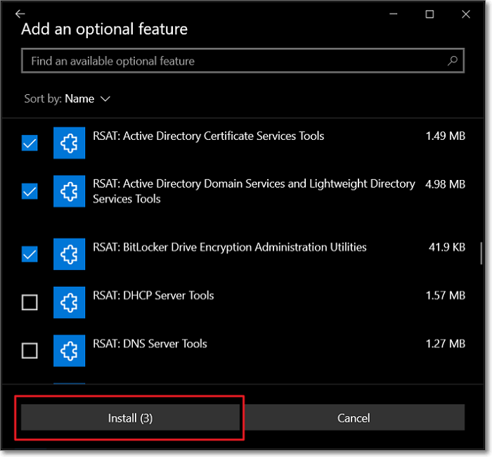 install the rsat tools