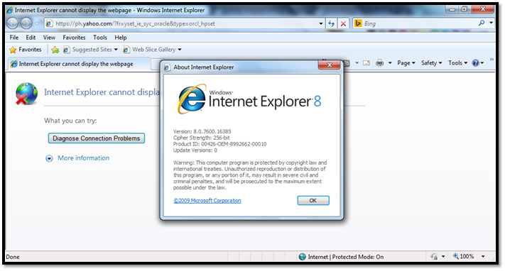 Internet Explorer 8