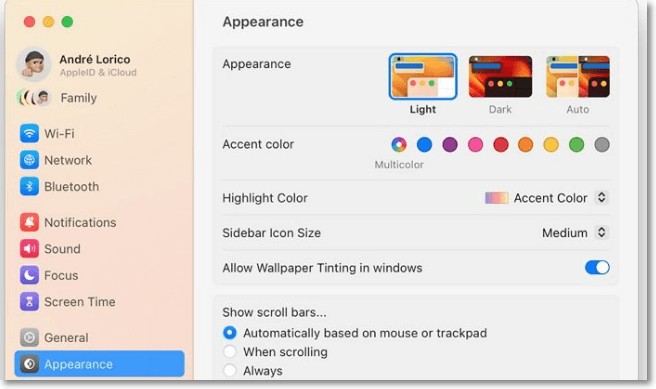 macOS 13 macos ventura settings