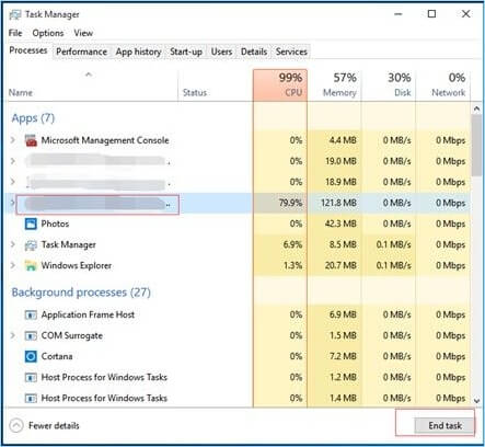 run task manager