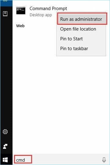 open command prompt