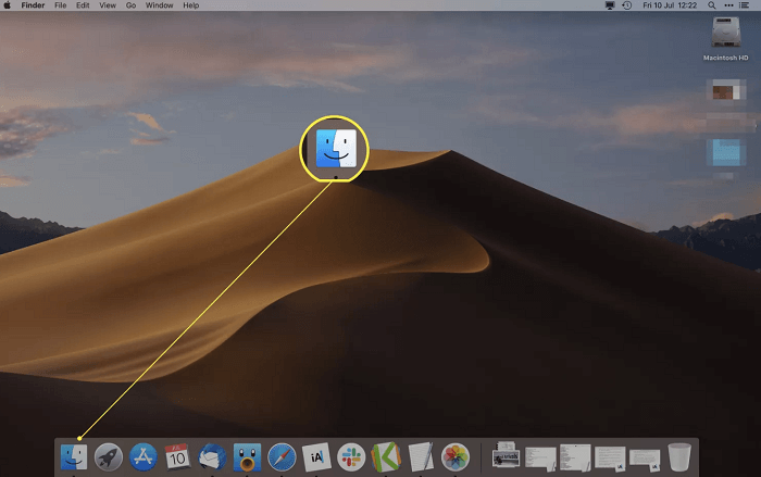 open finder