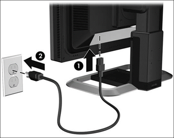 Monitor's adapter to restart it