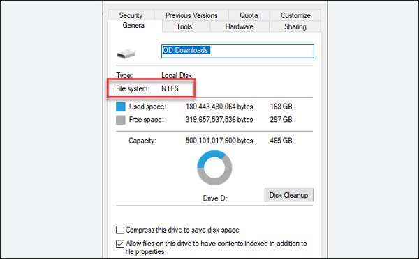 ntfs file system