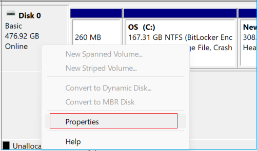 select properties