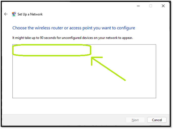 set up a network