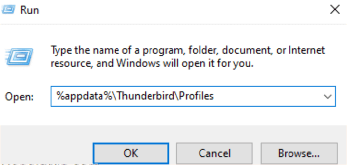 open run command