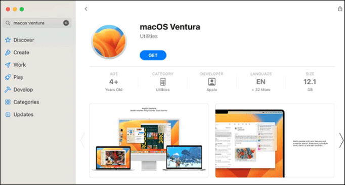 update Ventura