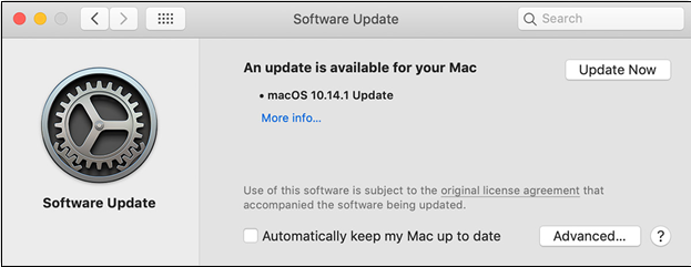 update macOS