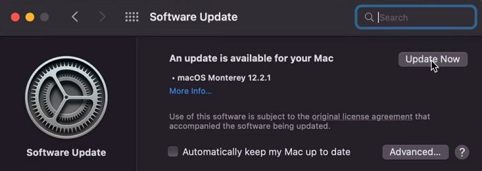 update your os