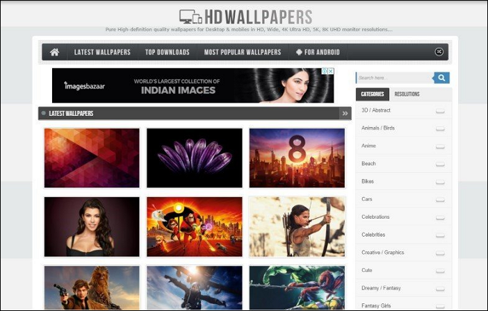 Website HD Wallpapers.