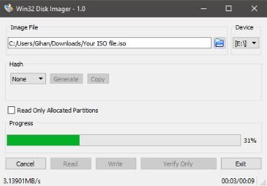 Win32 Disk Imager