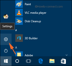 start menu