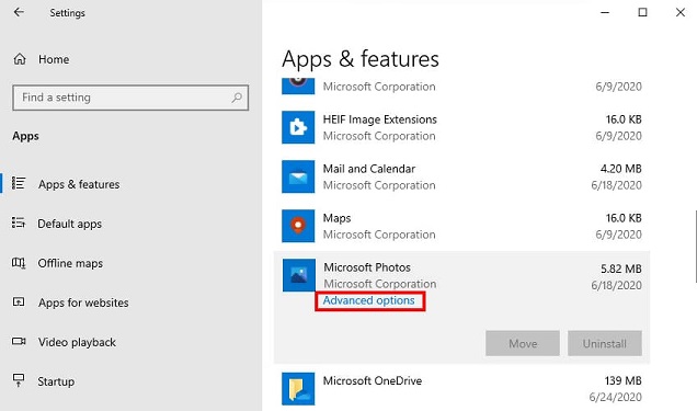 windows 10 photo app not finding iphone