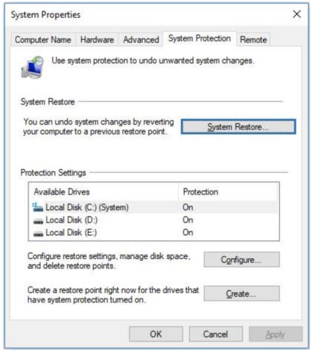 windows 7 recover uninstalled program