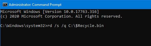 Fix Recycle Bin Corrupted in Windows 10