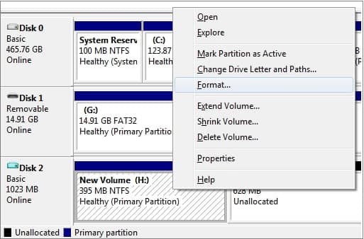 windows was unable to complete the format flash drive