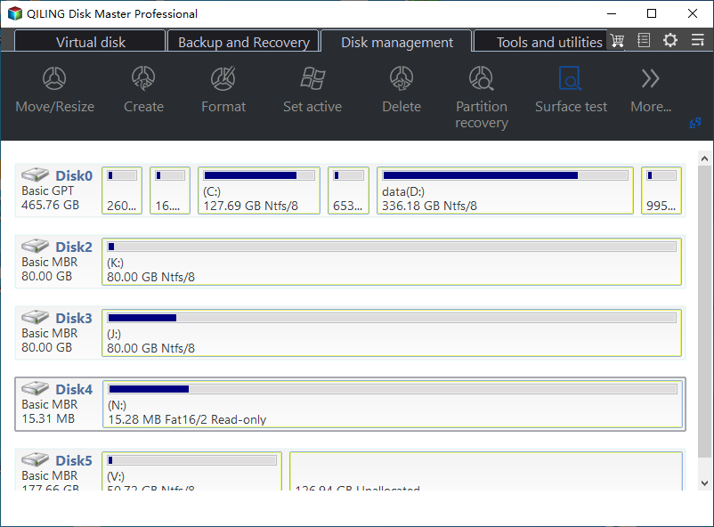 convert MBR to GPT - 1
