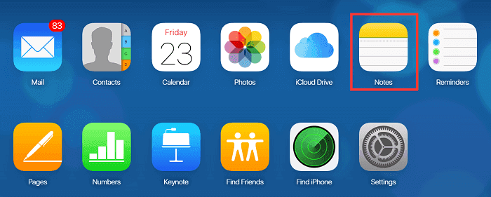 How to access iCloud Notes on PC