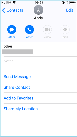 How to AirDrop contacts from iPhone to Mac