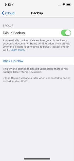 How to back up iPhone before upgrading with iCloud