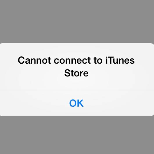 Fixes to cannot connect to iTunes Store in iOS 11