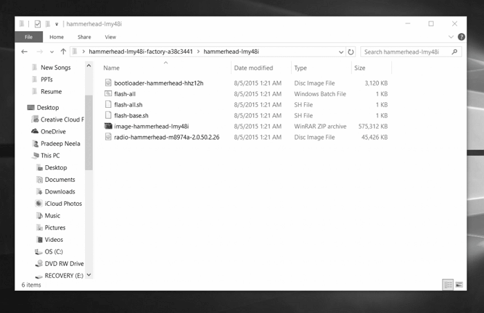 downgrade android 6.0 marshmallow to 5.1 lollipop step 1