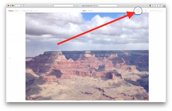 How to transfer videos from iPhone to Mac via iCloud.com