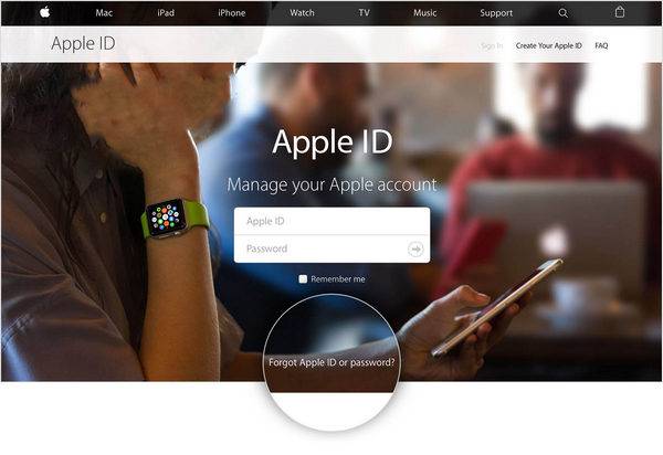 forget-apple-id