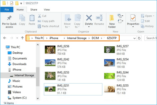 how to transfer photos from iPhone to Windows 7 PC