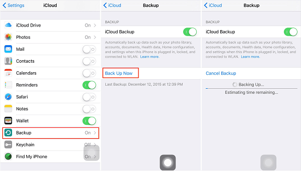 How to backup text messages on iPhone with iCloud