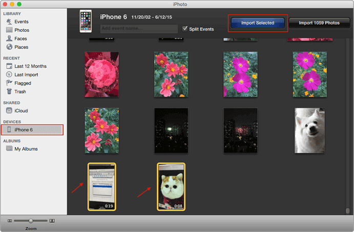 iphoto-app-import-selected