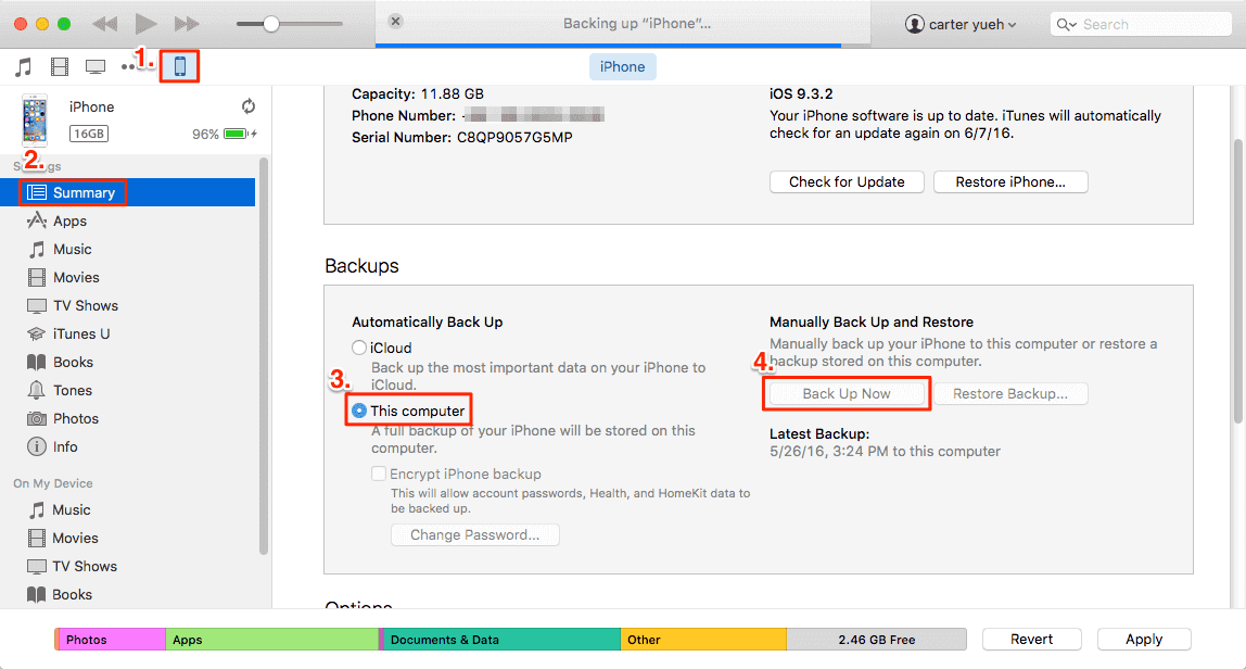 How to transfer photos from computer to iPhone