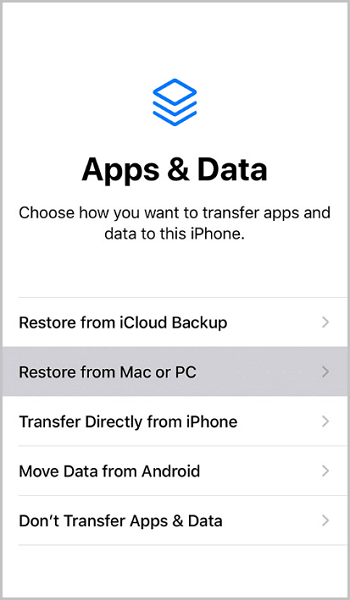 How to transfer data from previous iPhone to new iPhone with iTunes
