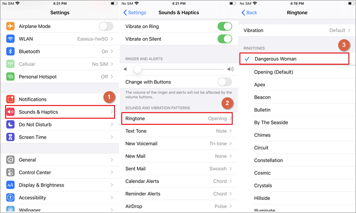 How to set a song the custom ringtone on iPhone XR