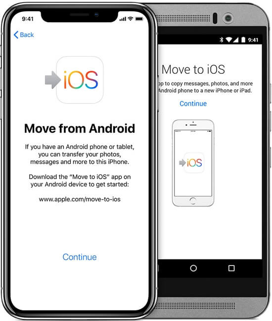 How to transfer data from Android to iPhone with Move to iOS
