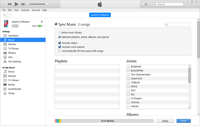 How to transfer data from PC to iPhone using iTunes