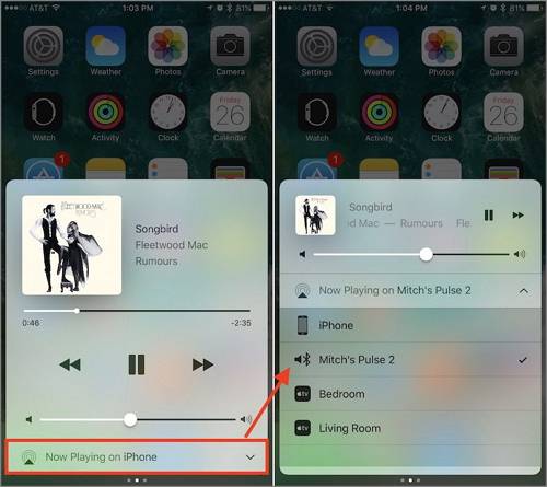 use airdrop to transfer music to iPhone 8