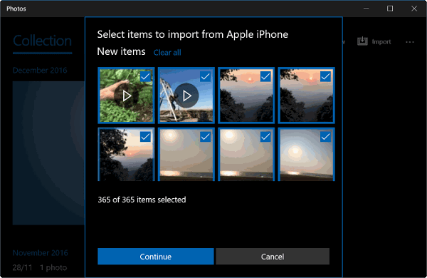 How to import photos from iPhone to HP laptop windows 10