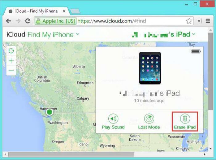 Bypass iPad without Passcode via iCloud