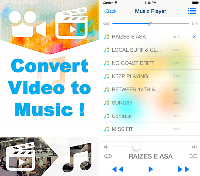Video 2 Music Audio Converter