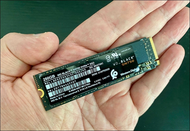 an m2 nvme drive by western digital