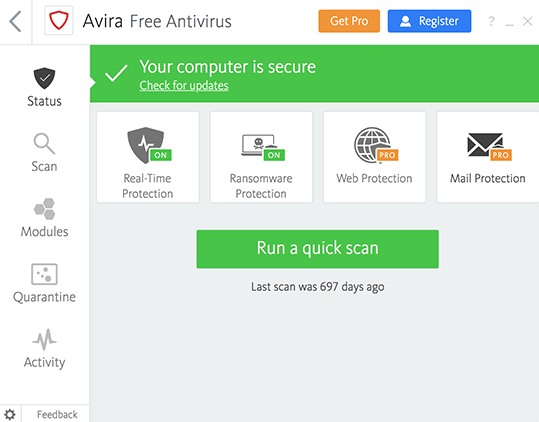 transfer avira antivirus to new pc