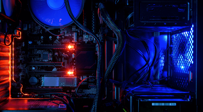 Check motherboard light