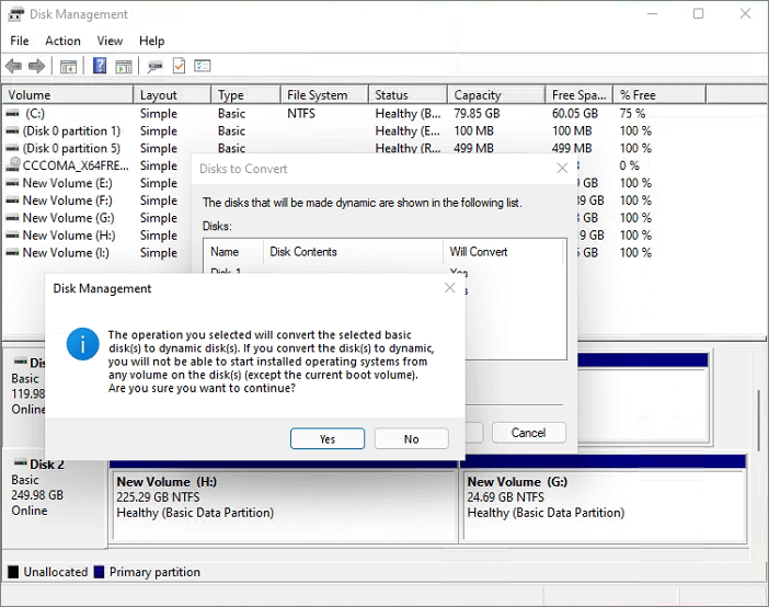 combine SSD dirves with Disk Management - 4