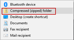 compress folder