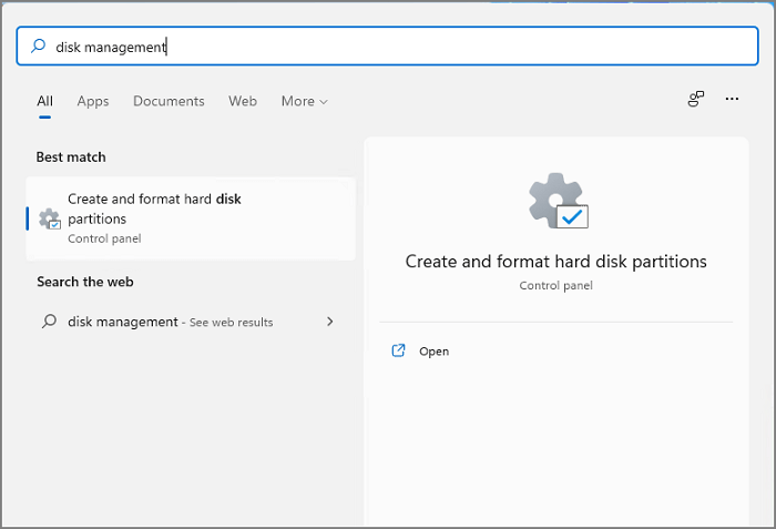 create and format hard drive partitions